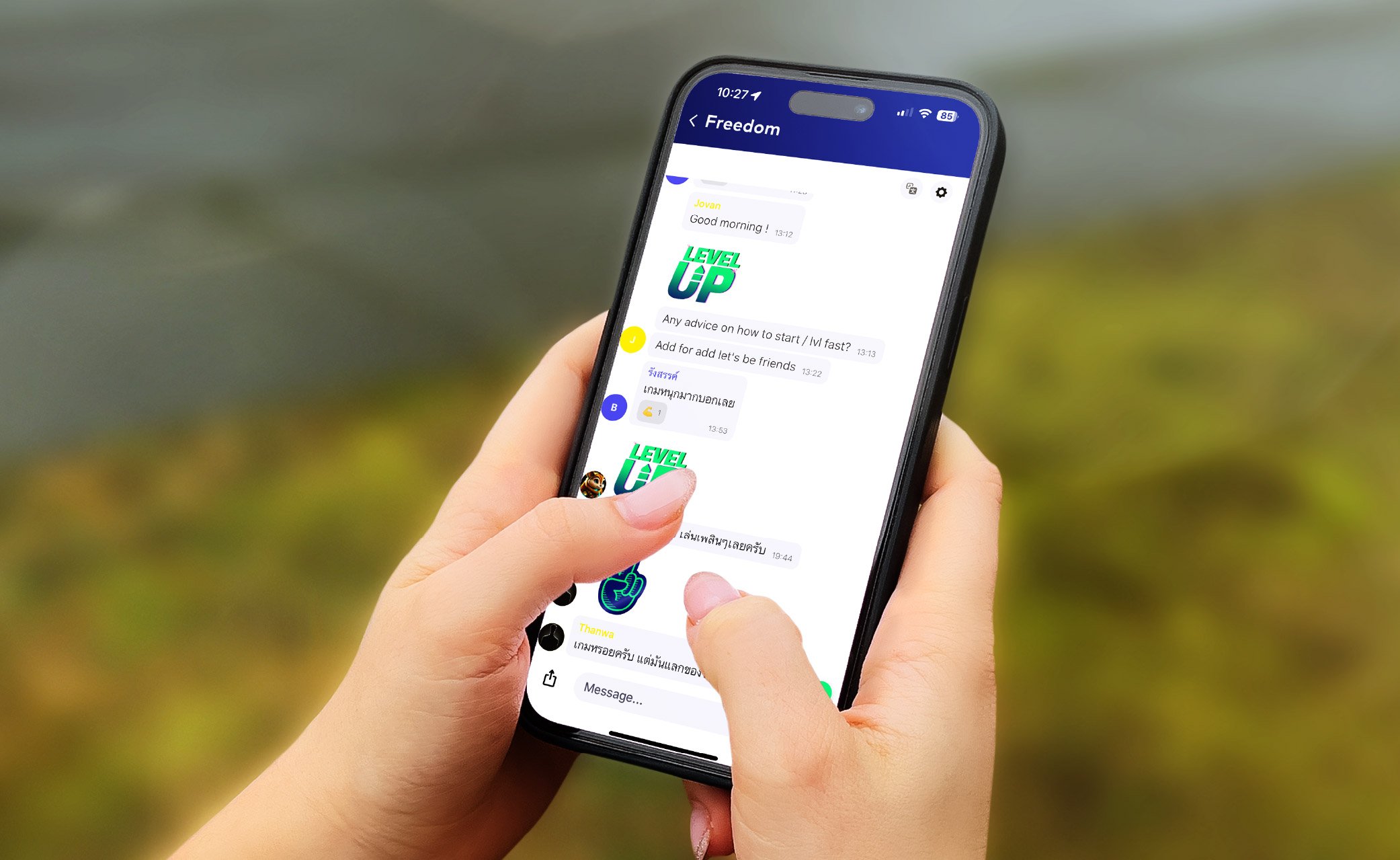 Whether it’s checking in at a local café to earn points, joining a live chat after a concert, or unlocking a digital collectible from your favorite brand—Freedom World is designed to create moments of emotional payoff, not just digital noise.