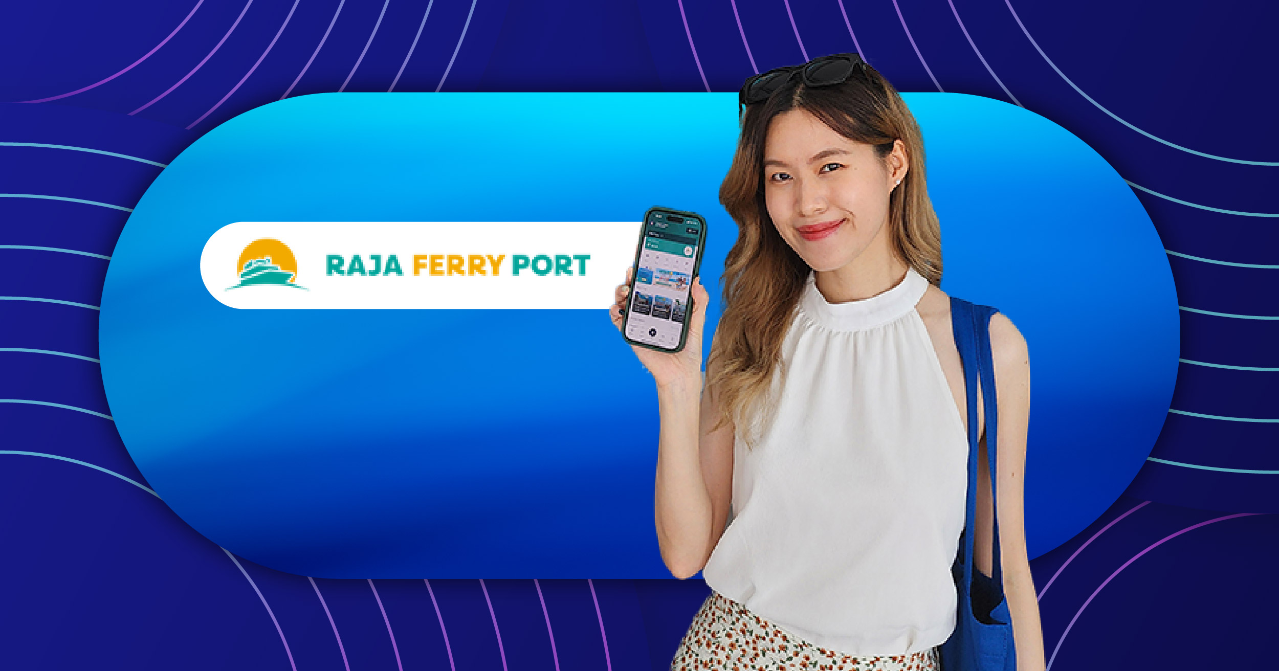 Raja Ferry Point System, Thailand's leading Ferry Service Provider, on the Freedom World app